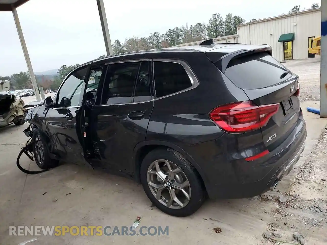 2 Photograph of a damaged car 5UXTY3C05L9C23395 BMW X3 2020