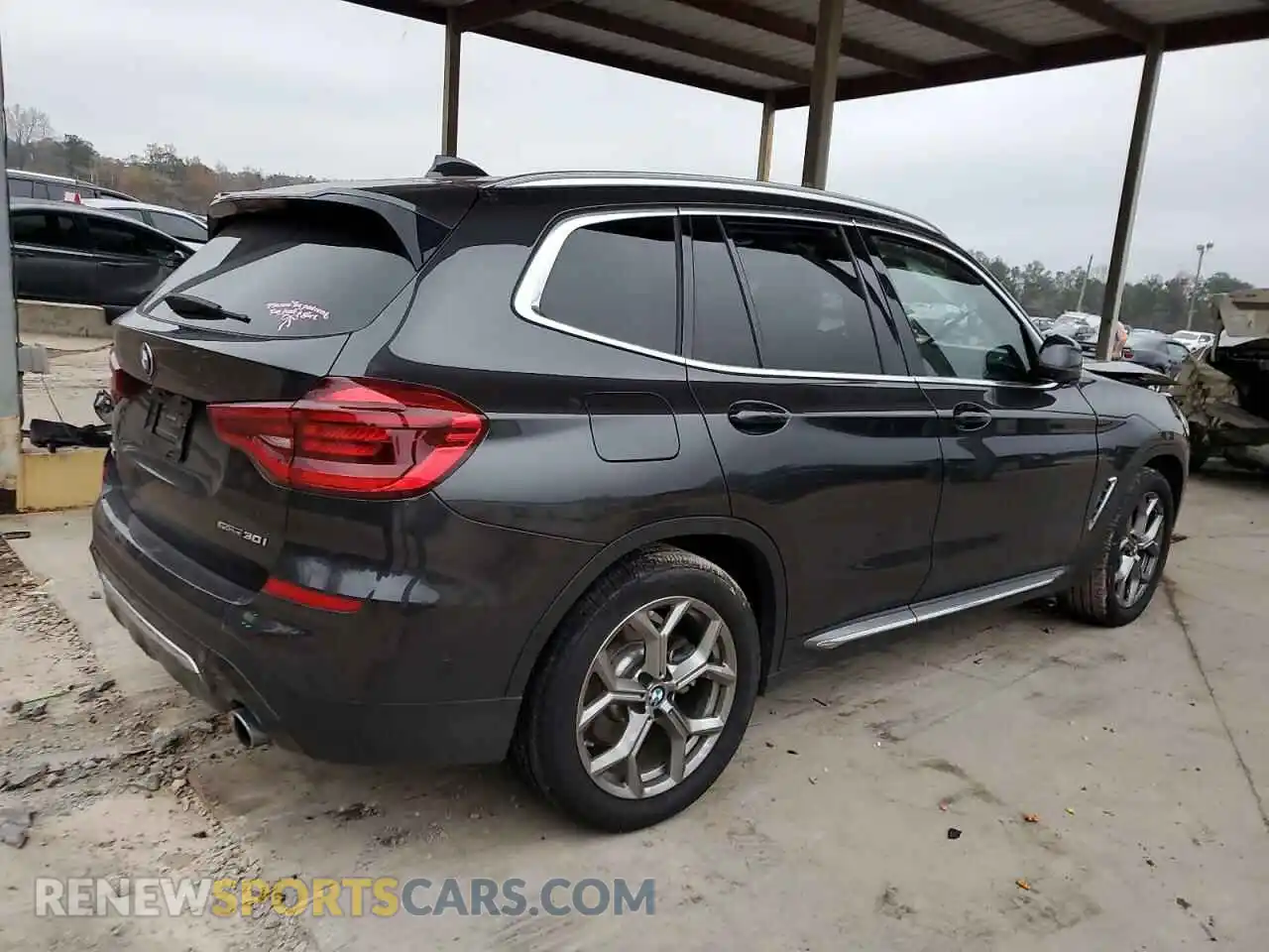 3 Photograph of a damaged car 5UXTY3C05L9C23395 BMW X3 2020