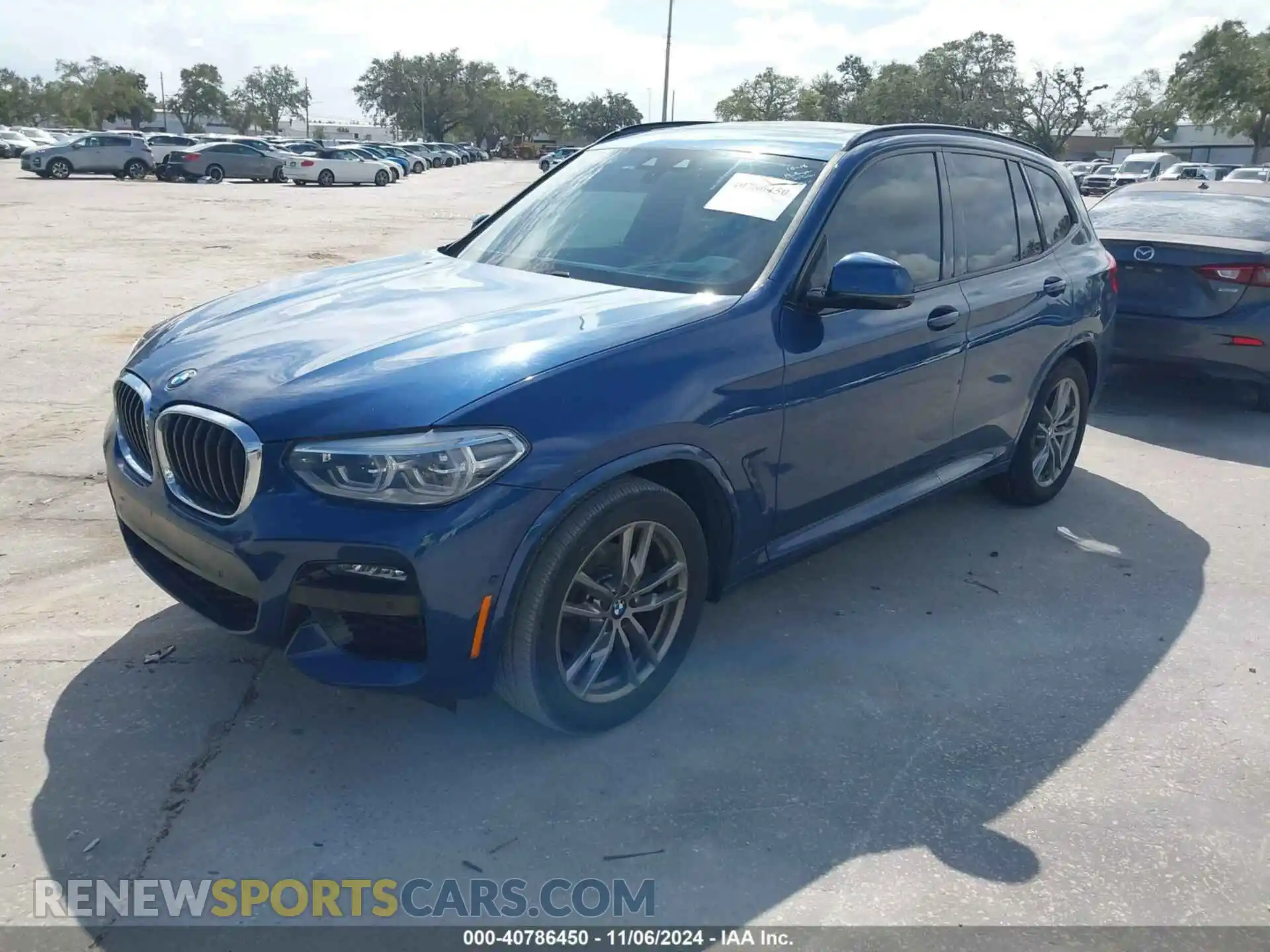 2 fotografías del automóvil dañado 5UXTY3C05L9C54274 BMW X3 2020