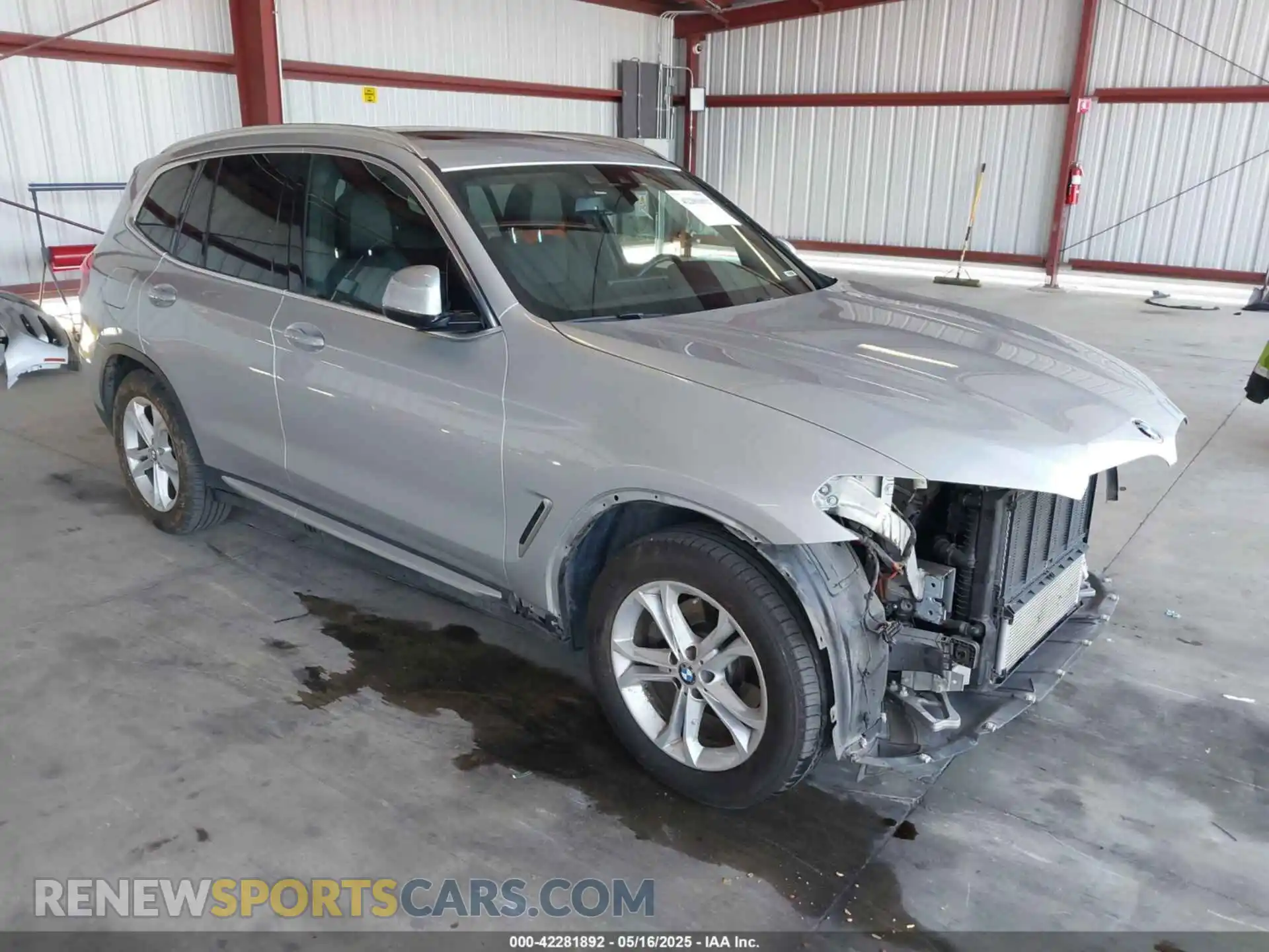 1 Photograph of a damaged car 5UXTY3C05LLE55644 BMW X3 2020