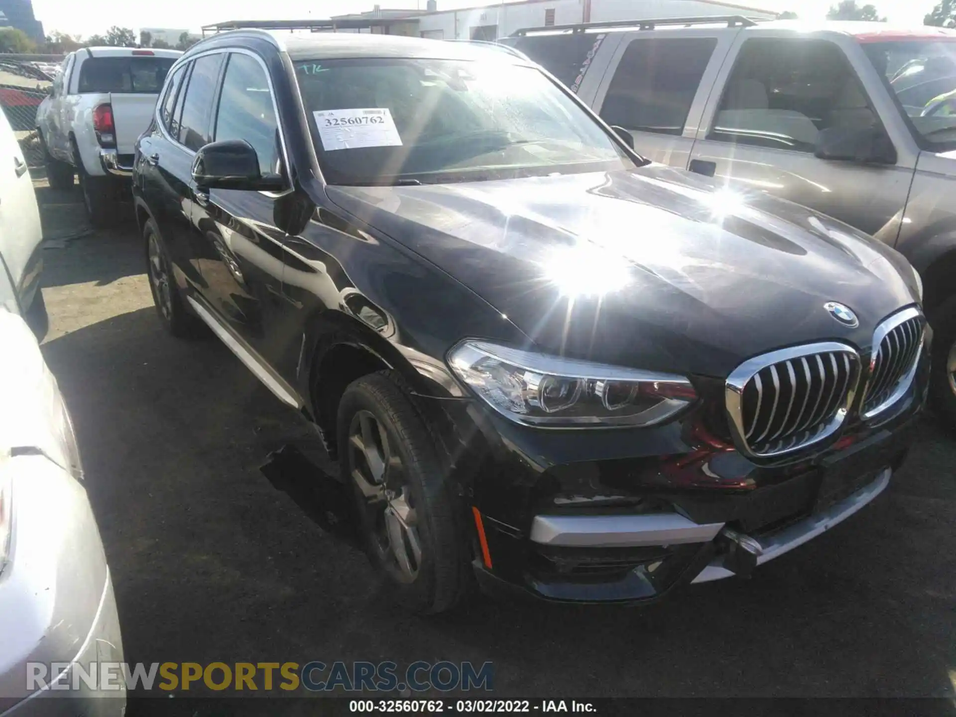 1 Photograph of a damaged car 5UXTY3C06L9C51707 BMW X3 2020