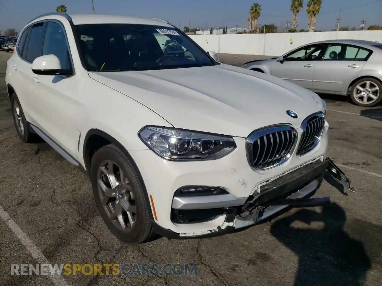 1 Photograph of a damaged car 5UXTY3C06L9C98607 BMW X3 2020