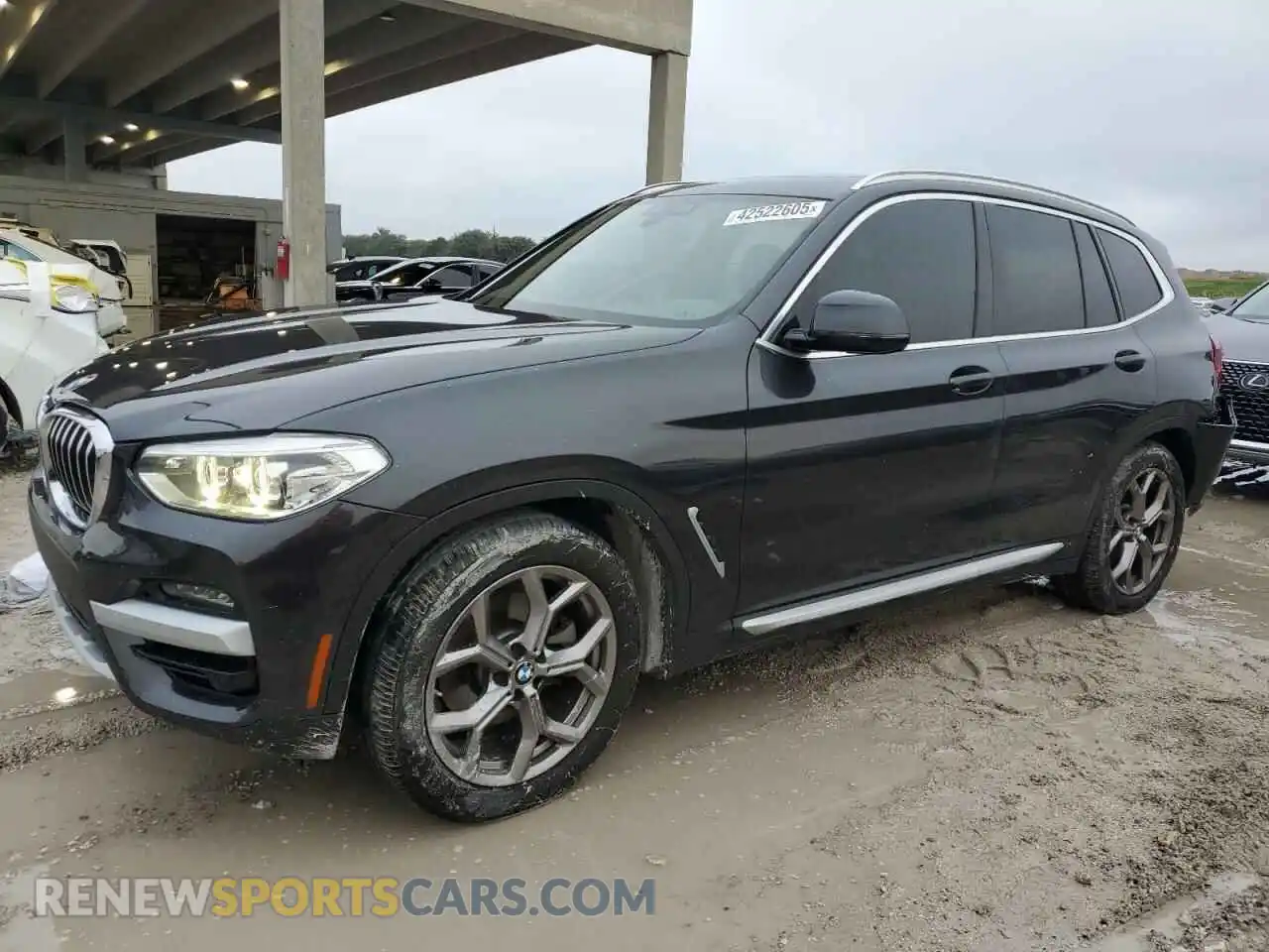 1 Photograph of a damaged car 5UXTY3C06L9D06933 BMW X3 2020