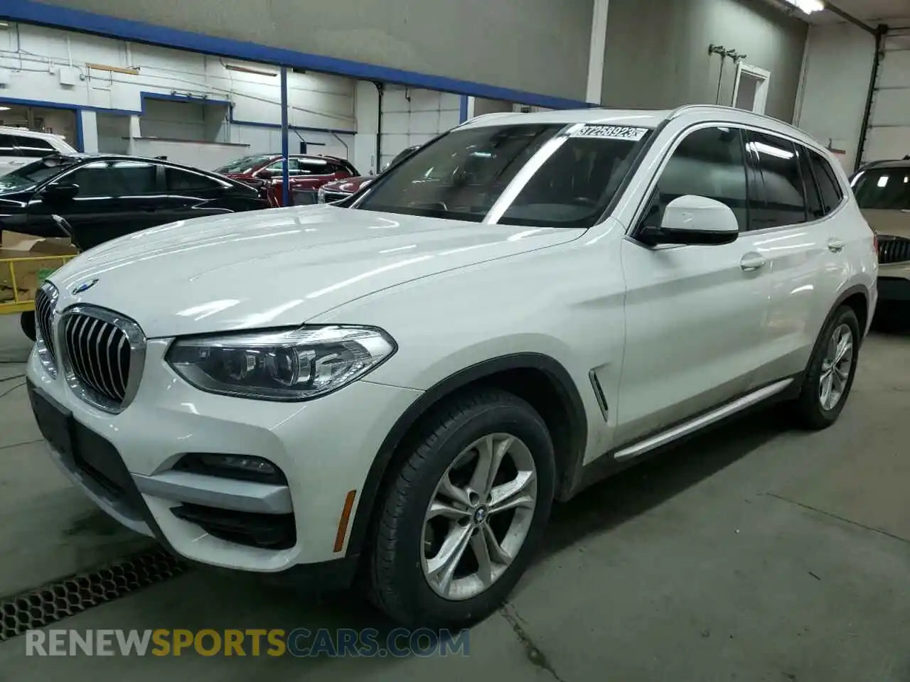 1 fotografías del automóvil dañado 5UXTY3C06LLE55409 BMW X3 2020