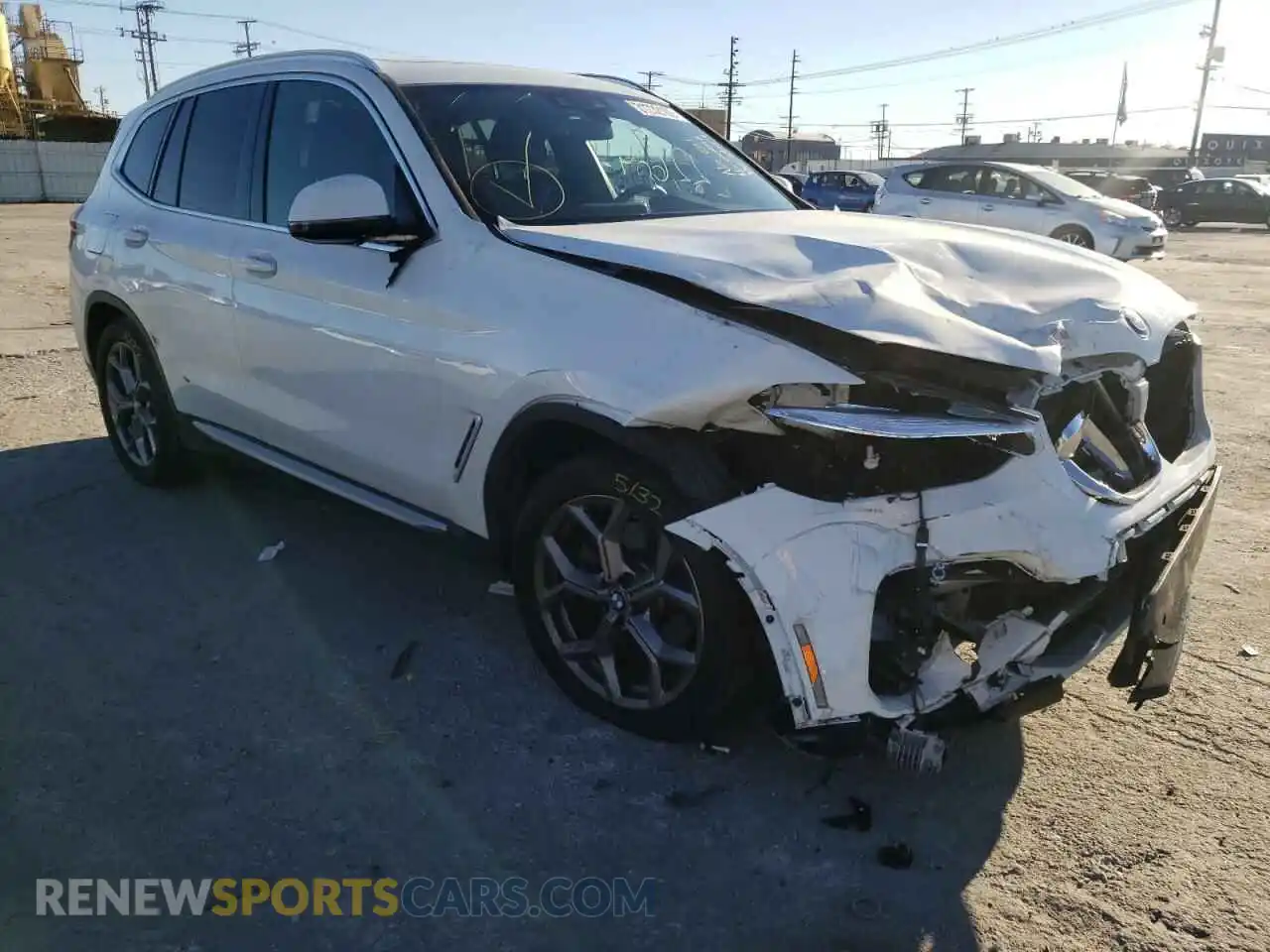 1 Photograph of a damaged car 5UXTY3C07L9C01897 BMW X3 2020