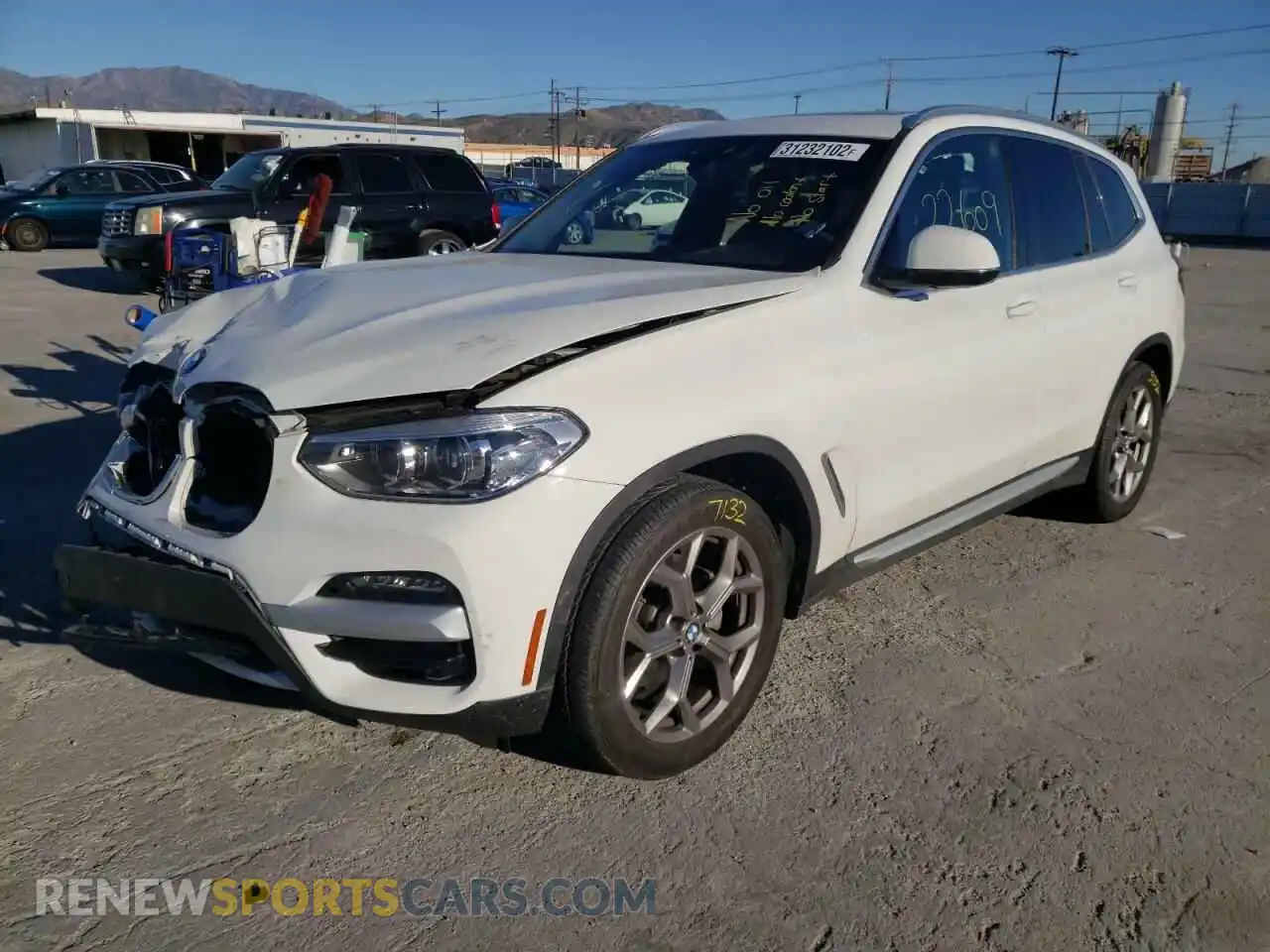 2 Photograph of a damaged car 5UXTY3C07L9C01897 BMW X3 2020