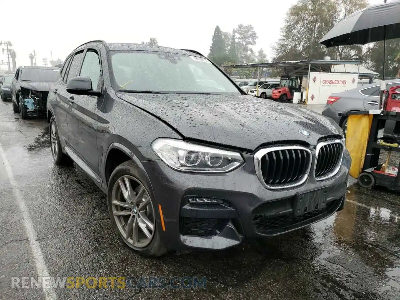 1 Photograph of a damaged car 5UXTY3C07L9C53353 BMW X3 2020