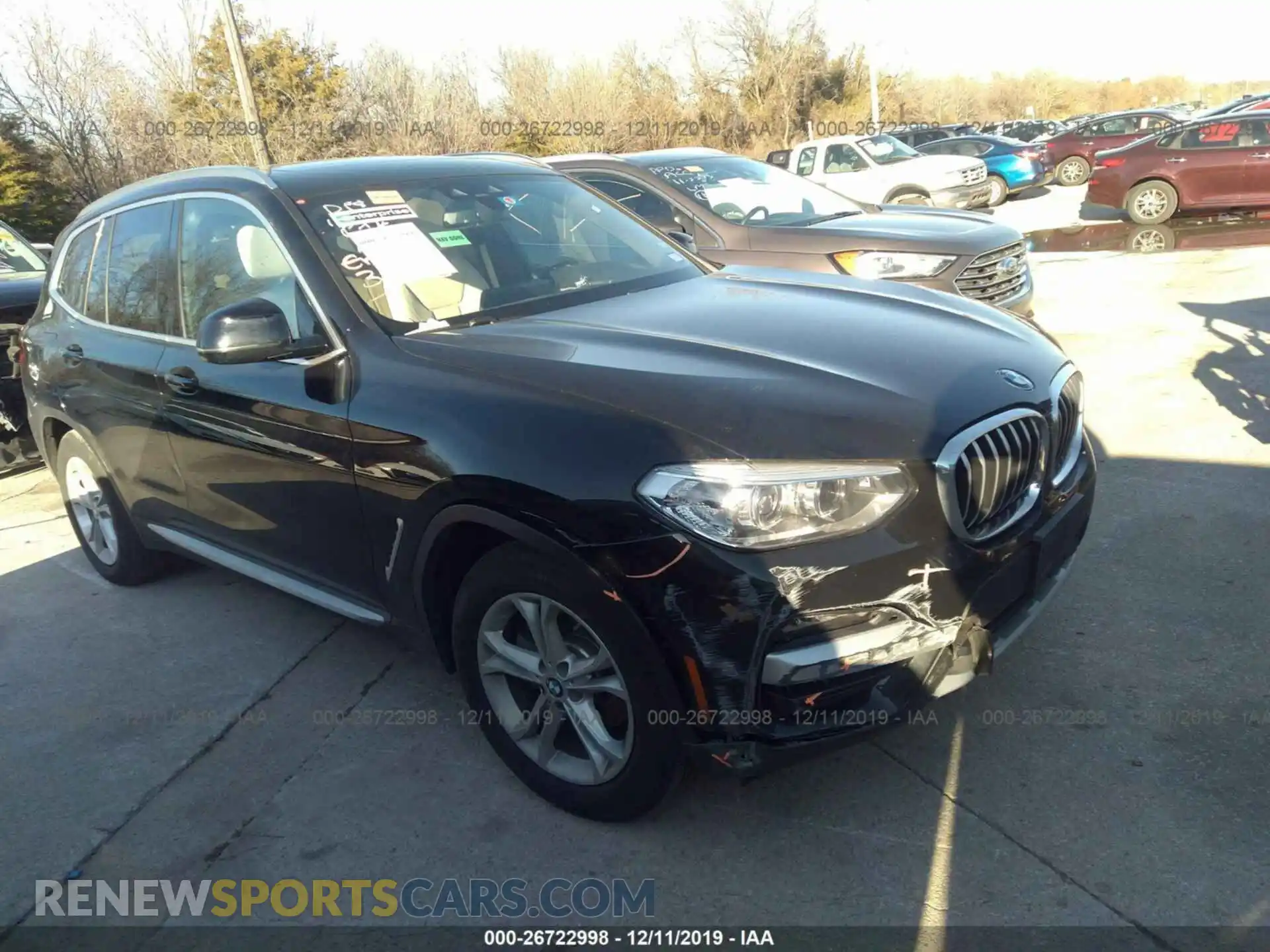 1 Photograph of a damaged car 5UXTY3C07LLE55029 BMW X3 2020