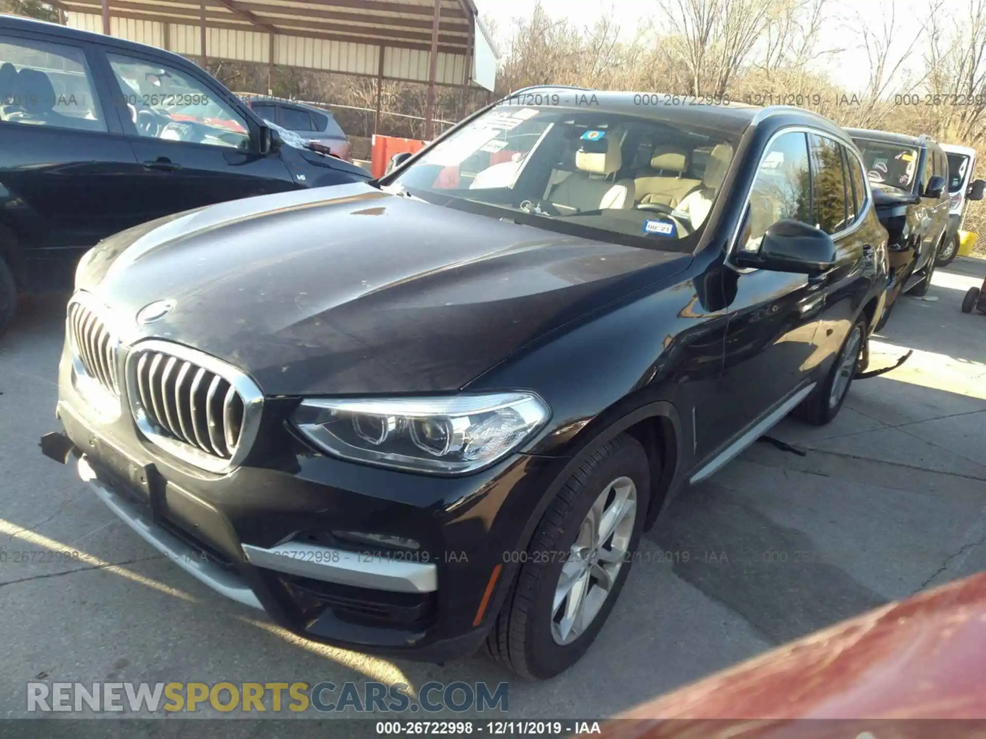 2 Photograph of a damaged car 5UXTY3C07LLE55029 BMW X3 2020