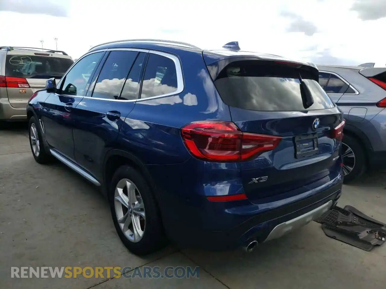 3 Photograph of a damaged car 5UXTY3C08L9B07799 BMW X3 2020