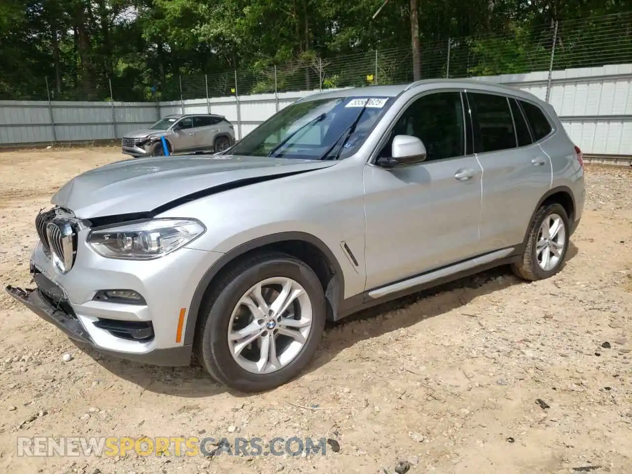 1 Photograph of a damaged car 5UXTY3C08L9B21993 BMW X3 2020
