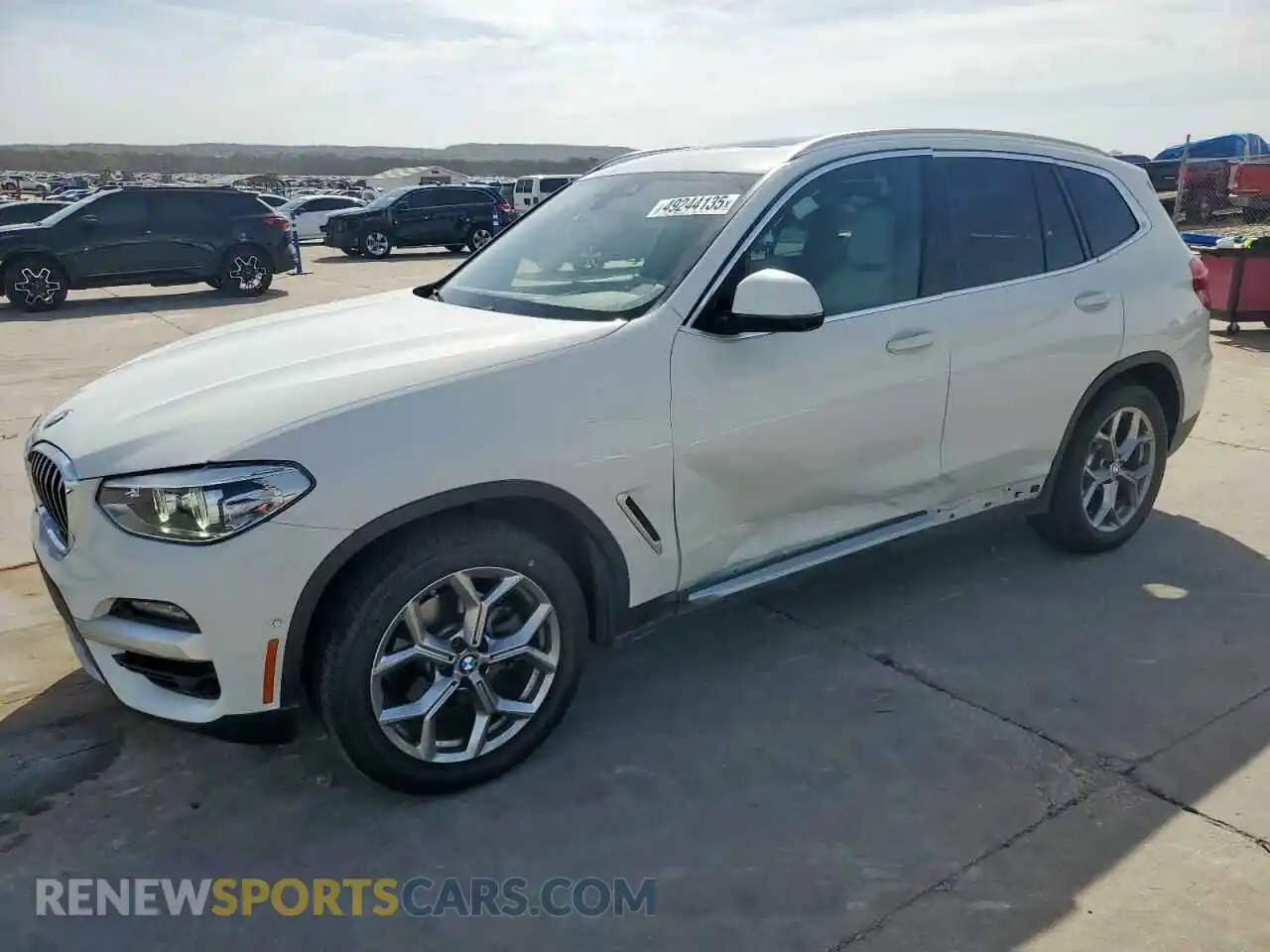 1 Photograph of a damaged car 5UXTY3C08L9B25526 BMW X3 2020