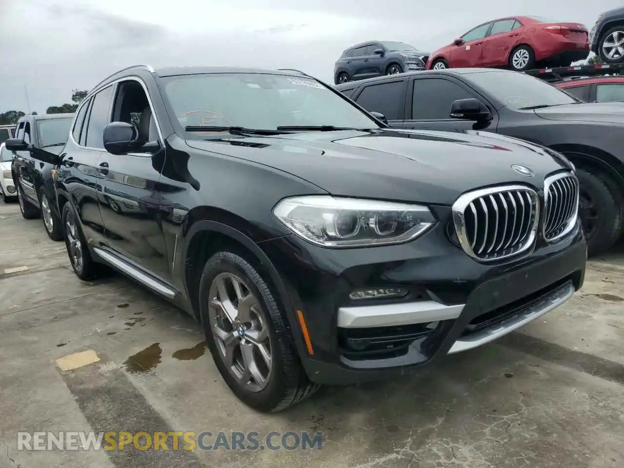 1 Photograph of a damaged car 5UXTY3C08L9C59100 BMW X3 2020