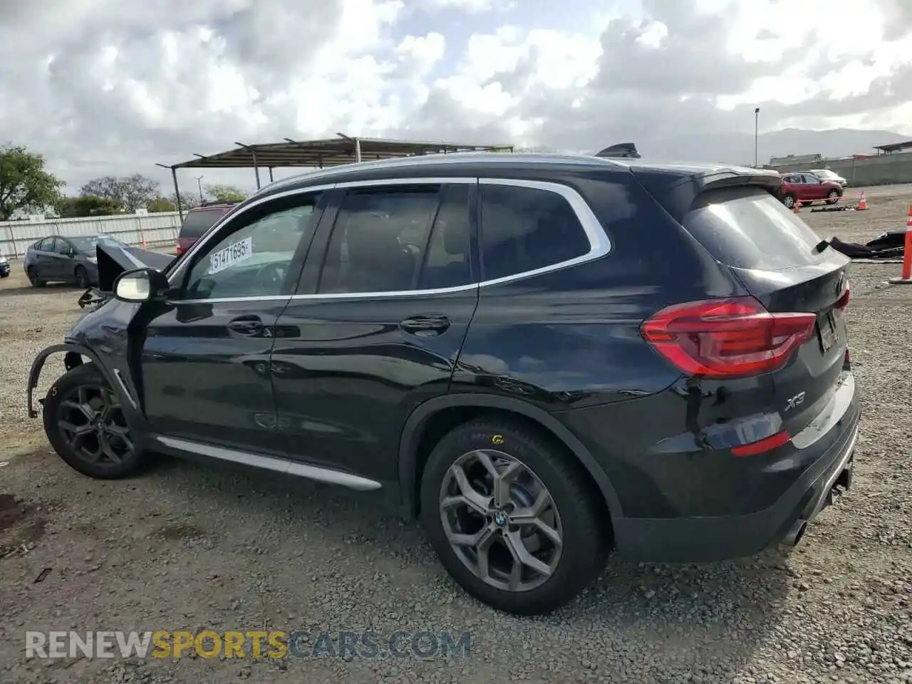 2 Photograph of a damaged car 5UXTY3C08L9D26522 BMW X3 2020