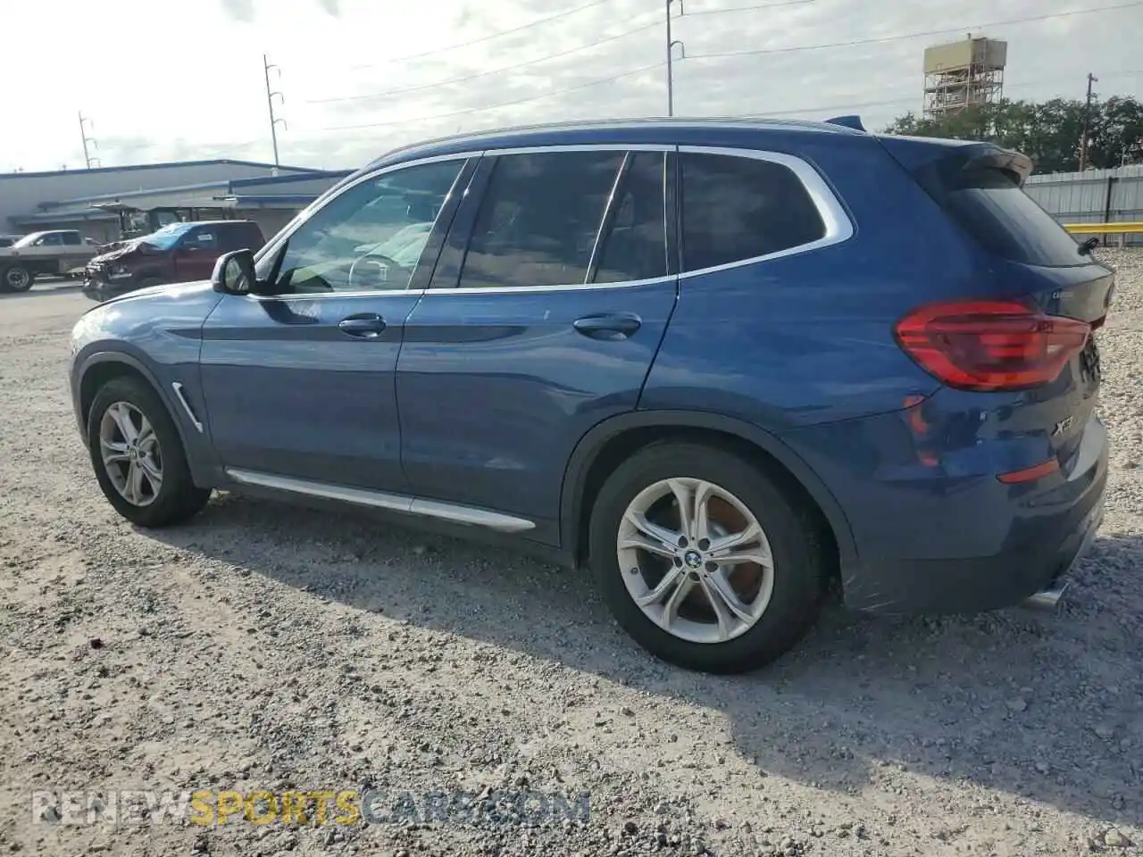 2 Photograph of a damaged car 5UXTY3C08L9D46205 BMW X3 2020