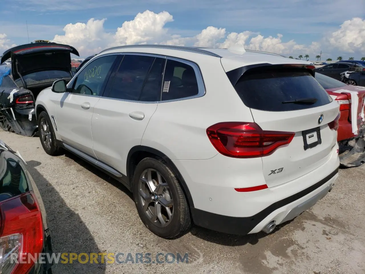3 Photograph of a damaged car 5UXTY3C08LLU70149 BMW X3 2020