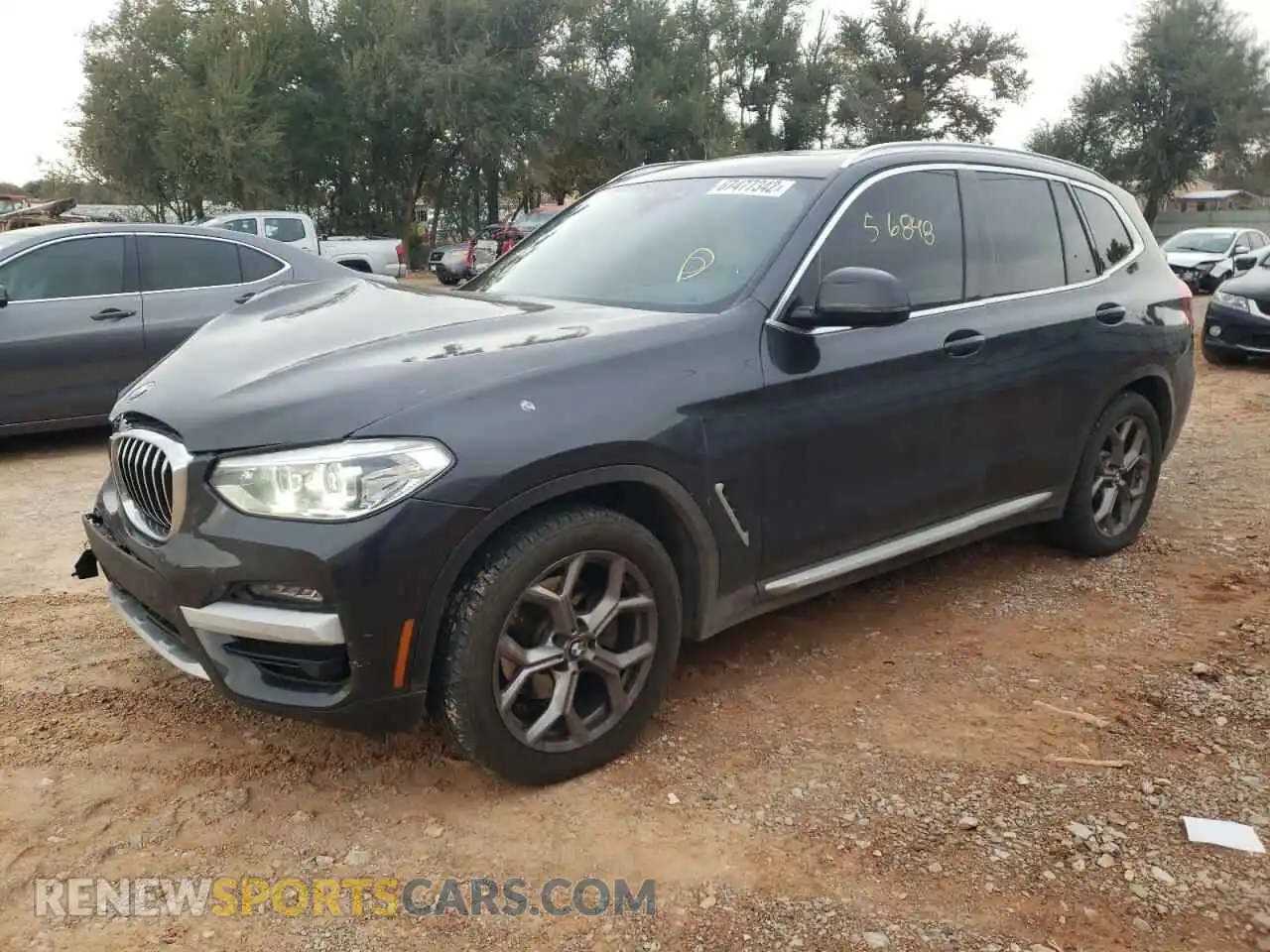 1 Photograph of a damaged car 5UXTY3C08LLU70779 BMW X3 2020