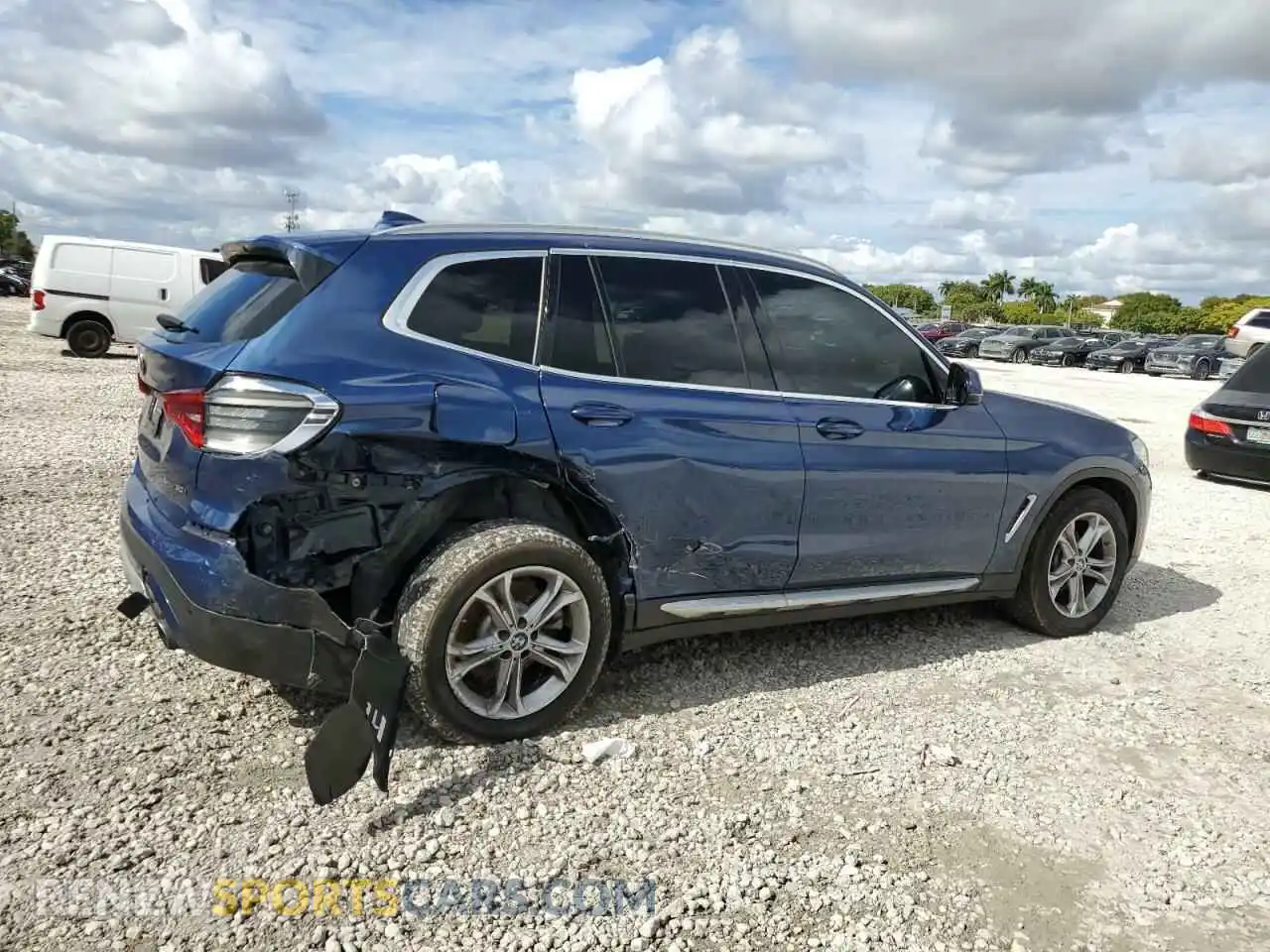 3 Photograph of a damaged car 5UXTY3C09L9B22540 BMW X3 2020