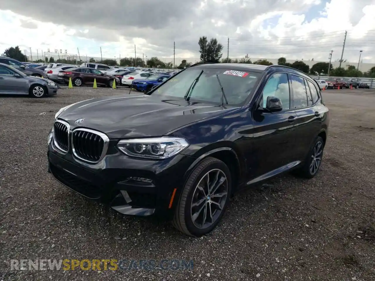 2 Photograph of a damaged car 5UXTY3C09L9B93592 BMW X3 2020