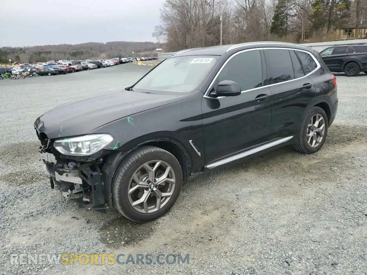 1 Photograph of a damaged car 5UXTY3C09L9C69649 BMW X3 2020