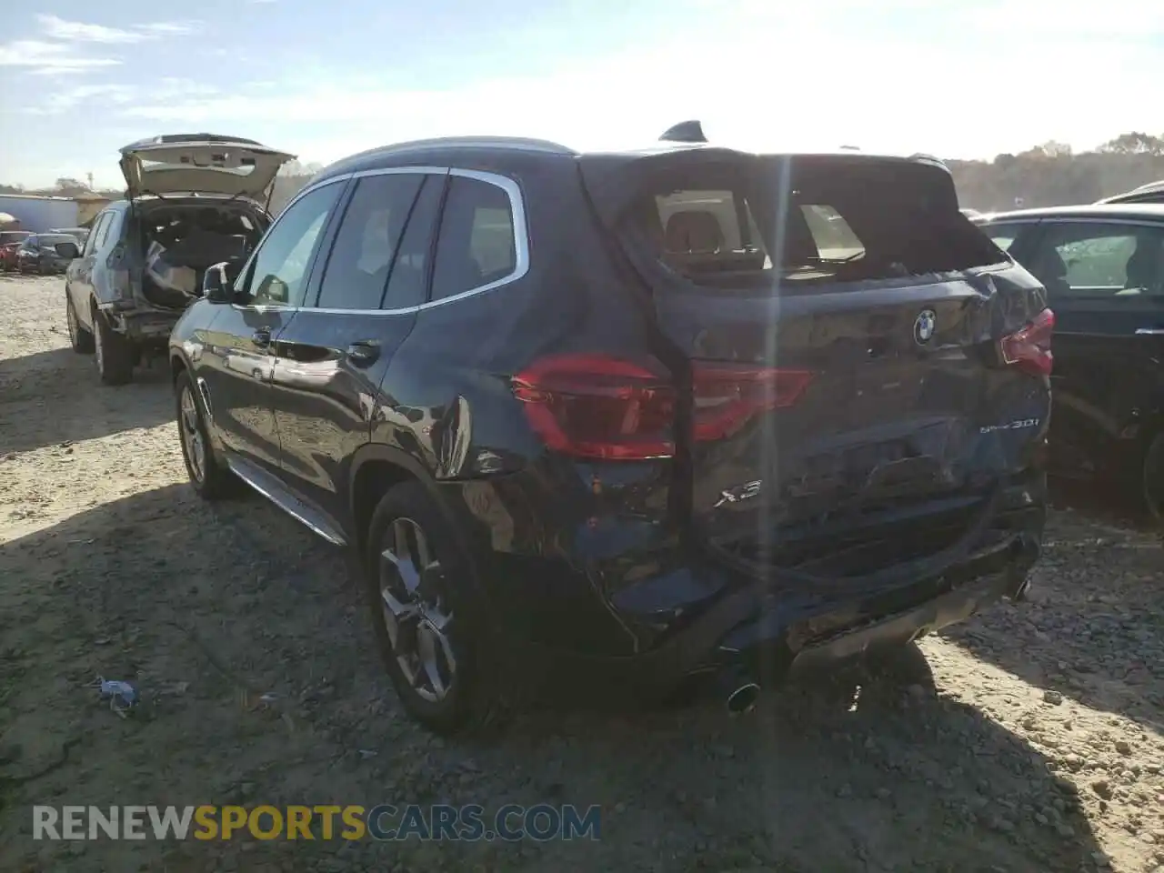 3 Photograph of a damaged car 5UXTY3C09L9C72969 BMW X3 2020