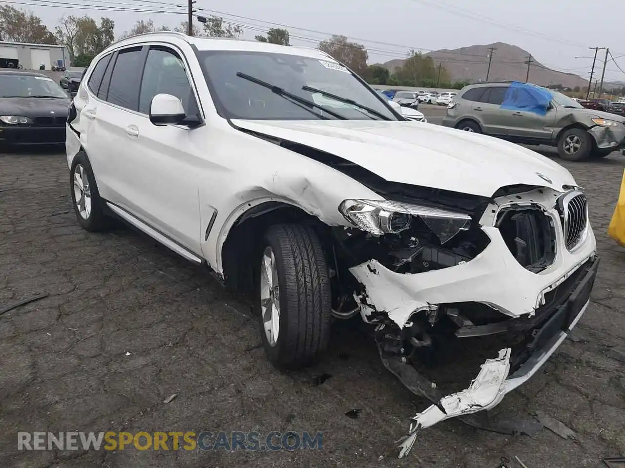 1 Photograph of a damaged car 5UXTY3C09LLU69897 BMW X3 2020