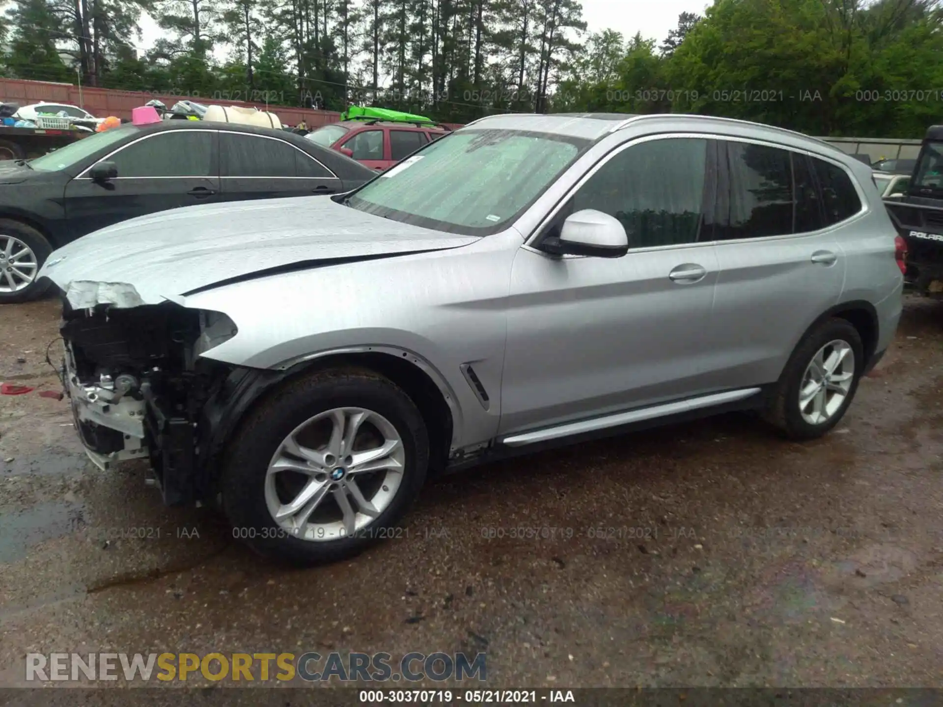 2 Photograph of a damaged car 5UXTY3C0XLLE54960 BMW X3 2020