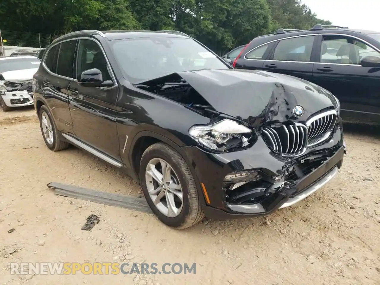 1 Photograph of a damaged car 5UXTY3C0XLLE55154 BMW X3 2020