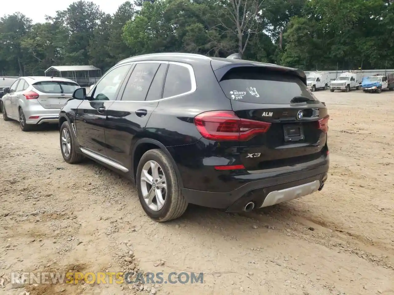 3 Photograph of a damaged car 5UXTY3C0XLLE55154 BMW X3 2020