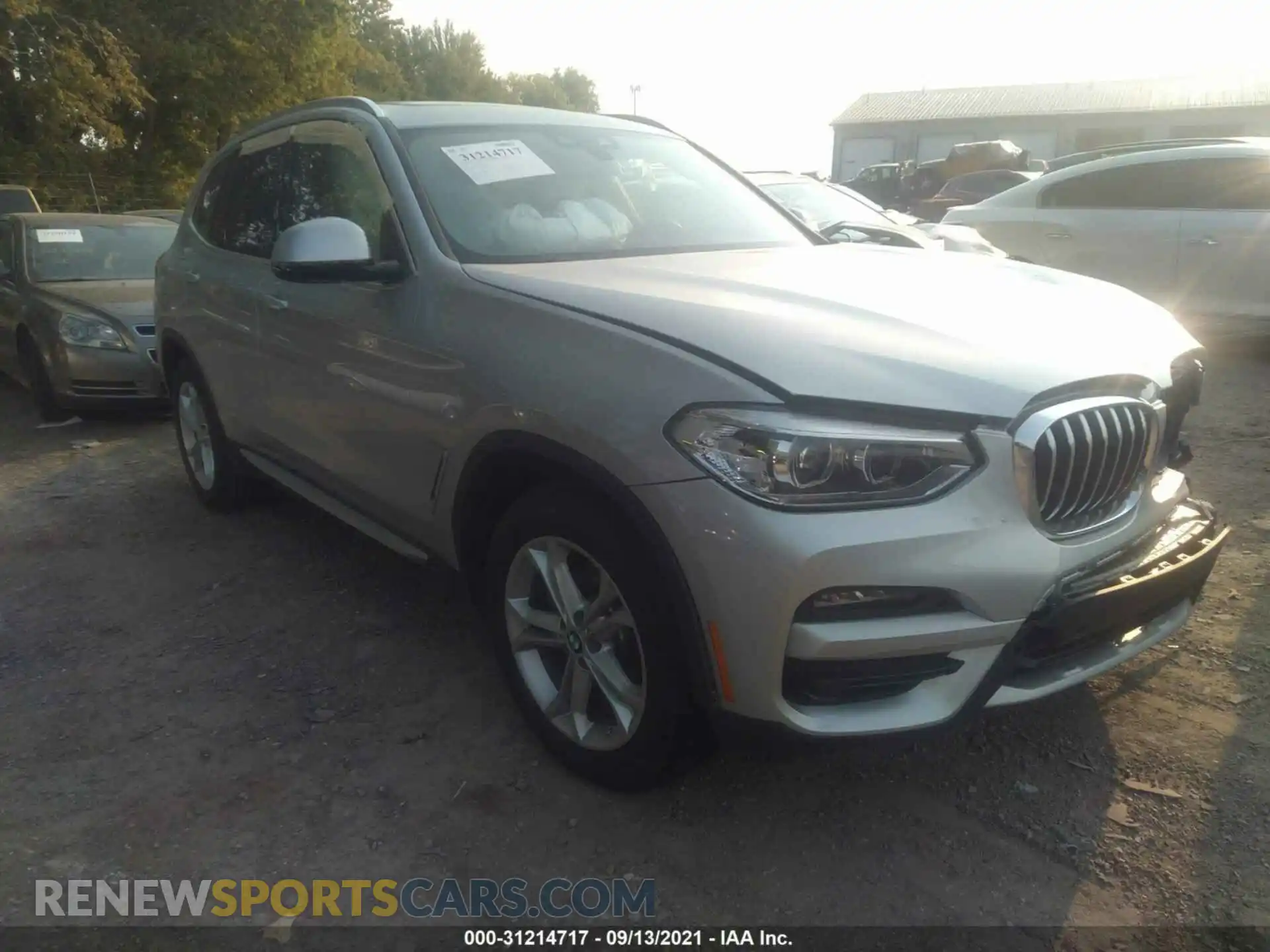 1 Photograph of a damaged car 5UXTY5C00L9B18193 BMW X3 2020