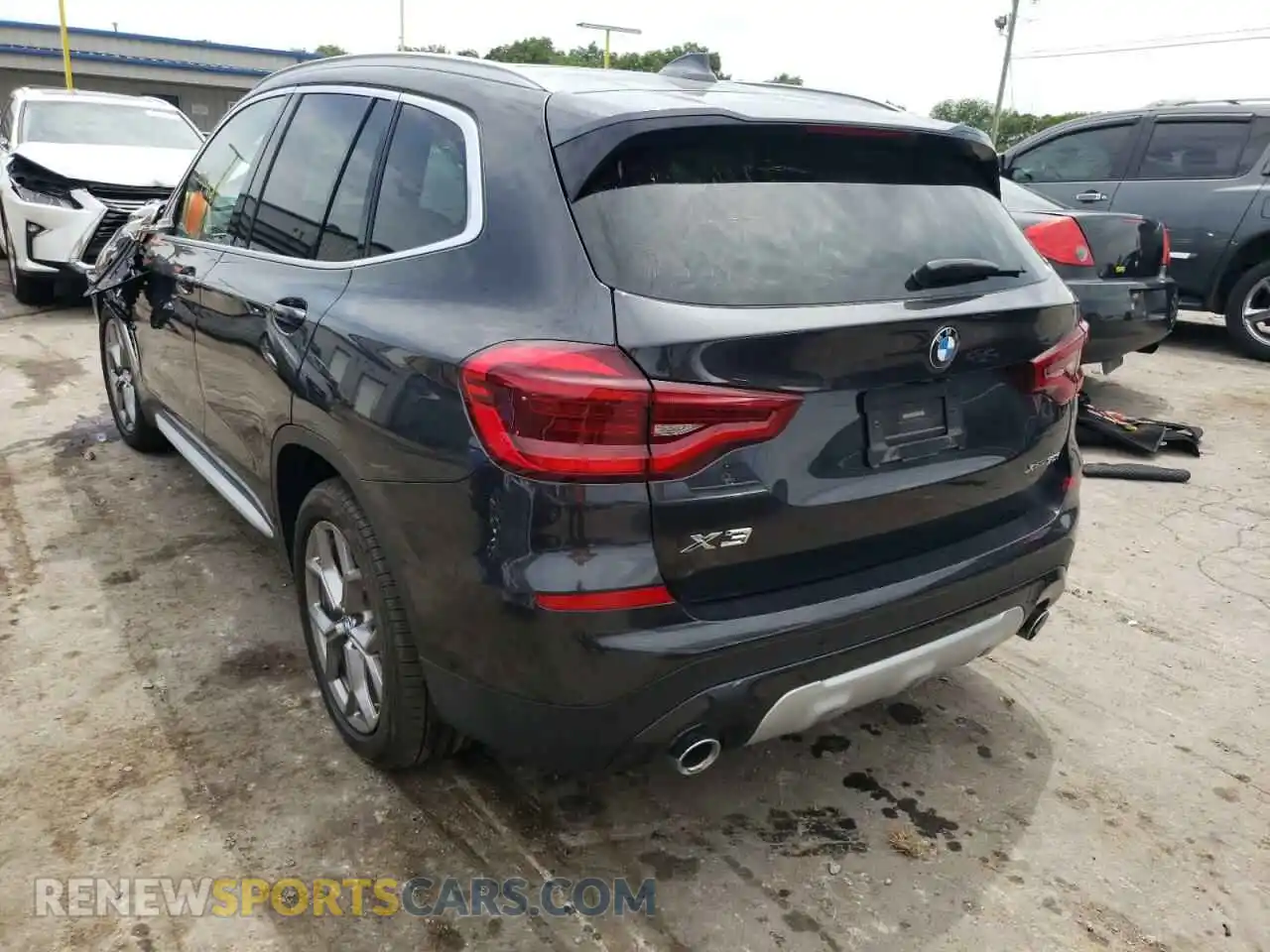 3 Photograph of a damaged car 5UXTY5C00L9B97235 BMW X3 2020