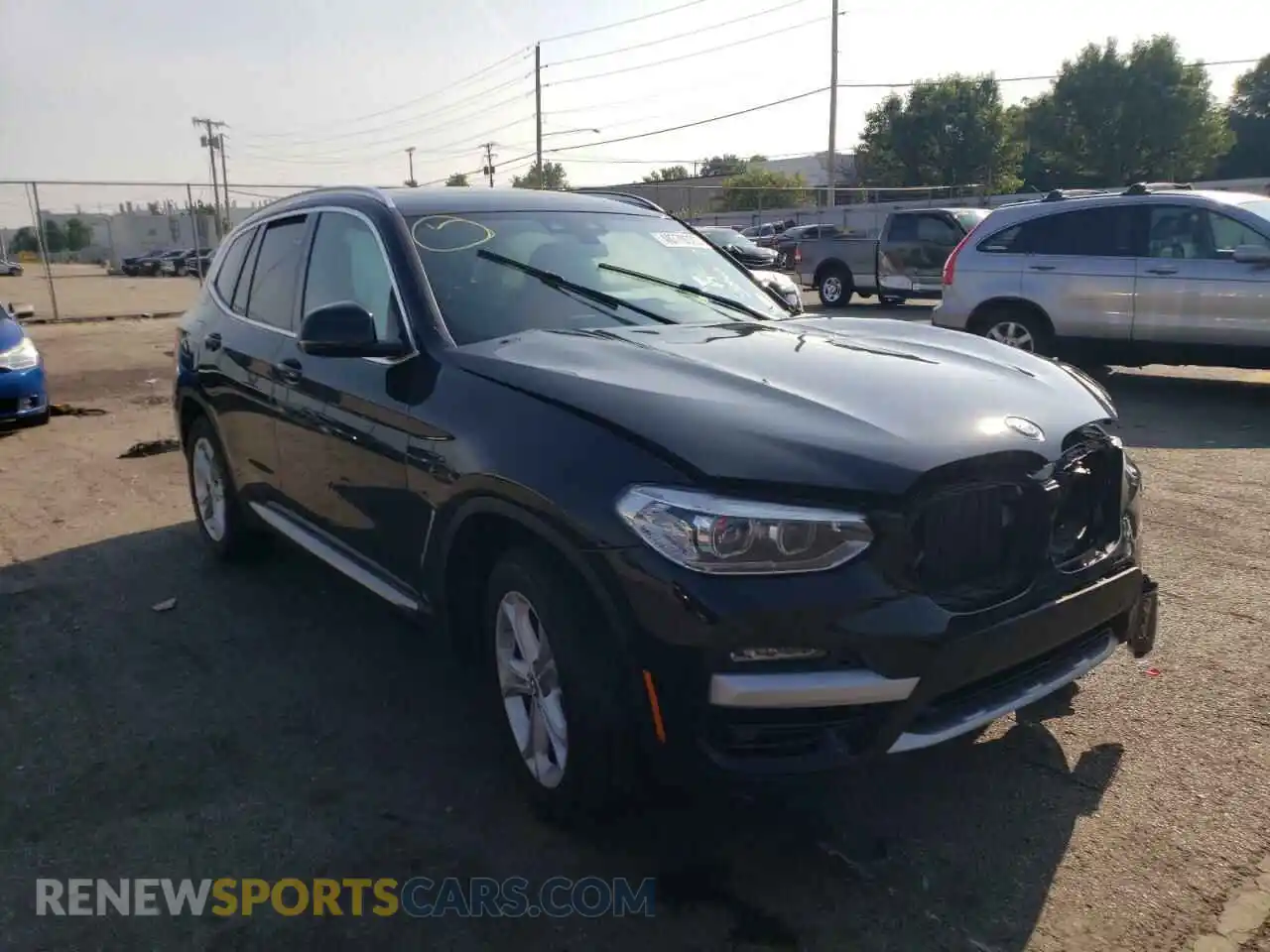 1 Photograph of a damaged car 5UXTY5C00L9C13577 BMW X3 2020