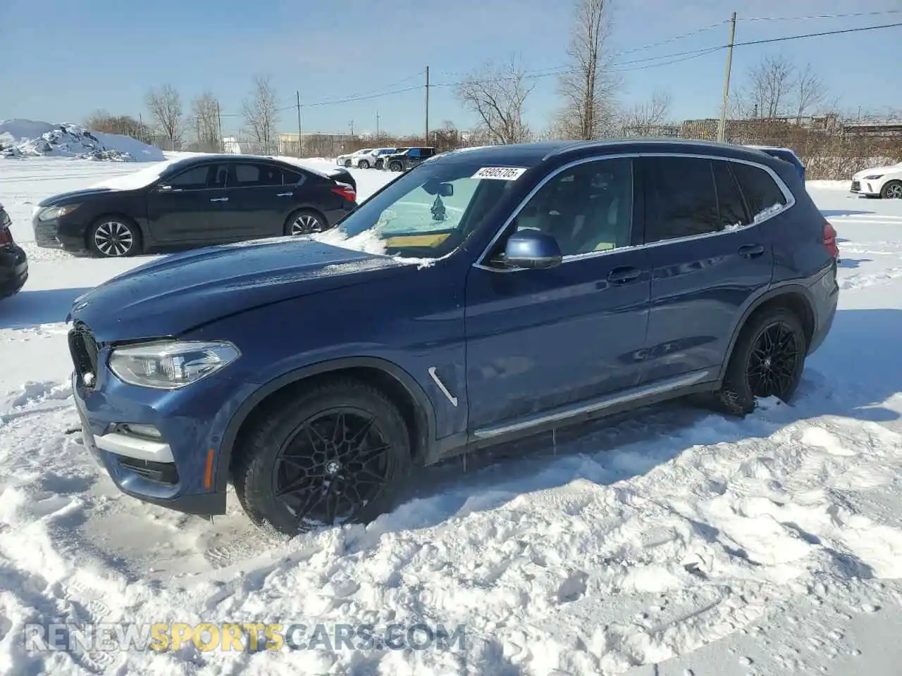 1 Photograph of a damaged car 5UXTY5C00L9D06759 BMW X3 2020