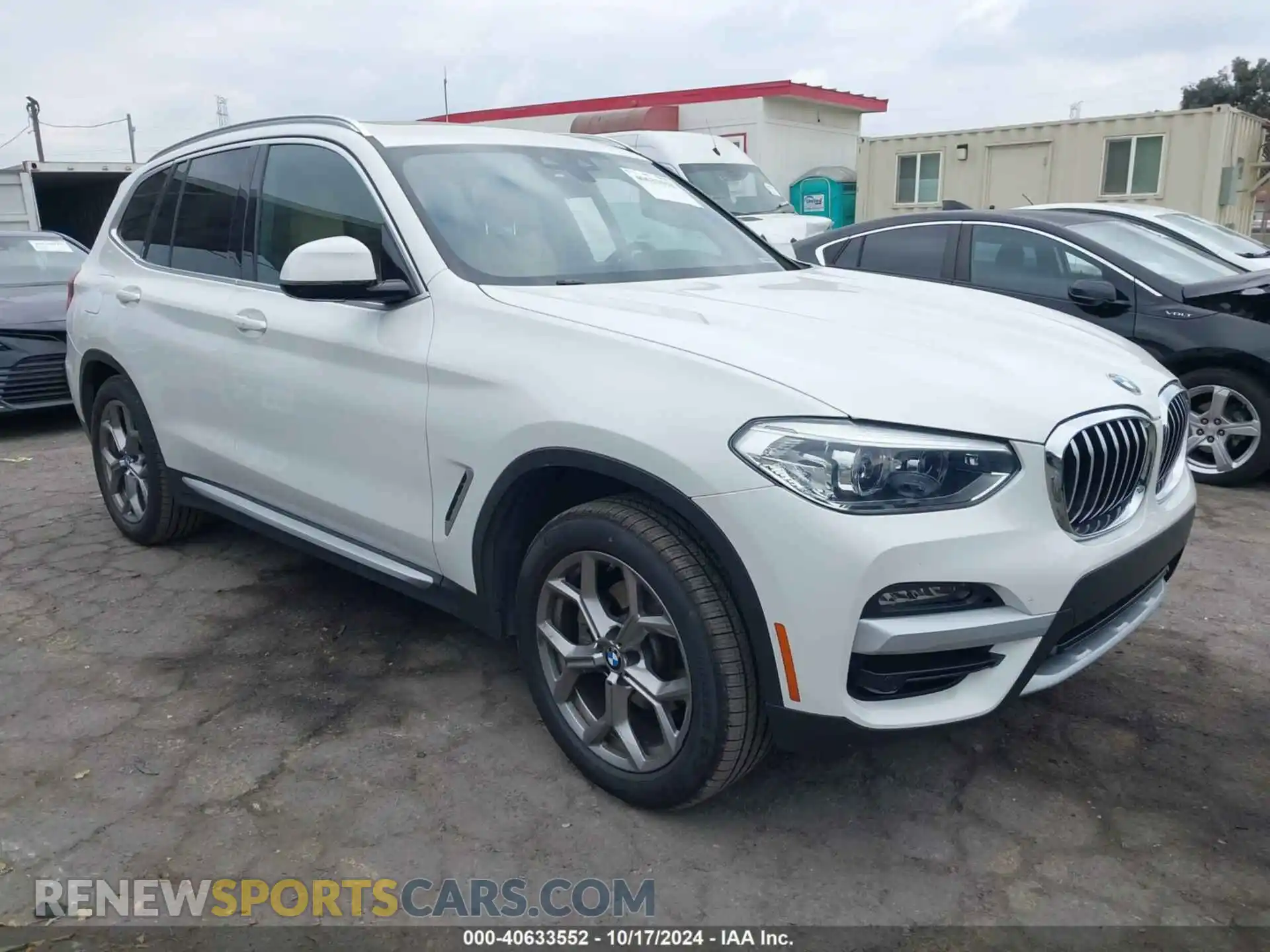 1 Photograph of a damaged car 5UXTY5C00L9D28194 BMW X3 2020