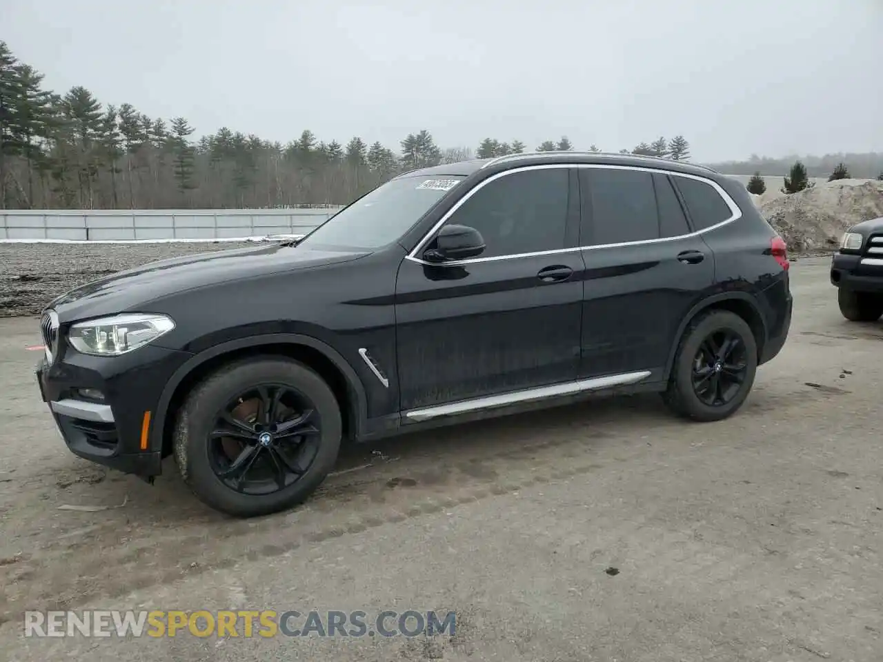 1 Photograph of a damaged car 5UXTY5C00LLT34321 BMW X3 2020