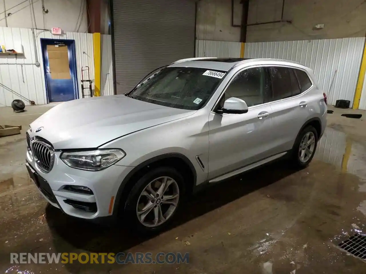 1 fotografías del automóvil dañado 5UXTY5C01L9B31583 BMW X3 2020