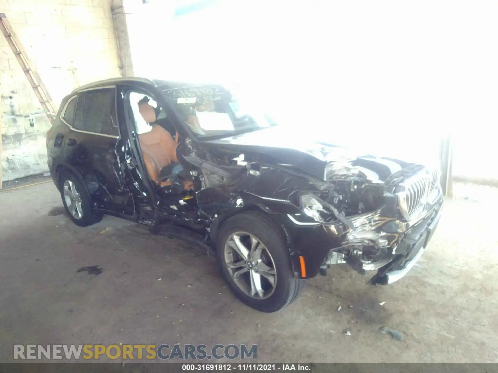 1 Photograph of a damaged car 5UXTY5C01L9C56275 BMW X3 2020