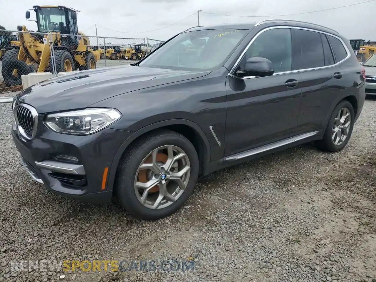 1 Photograph of a damaged car 5UXTY5C01L9D66579 BMW X3 2020