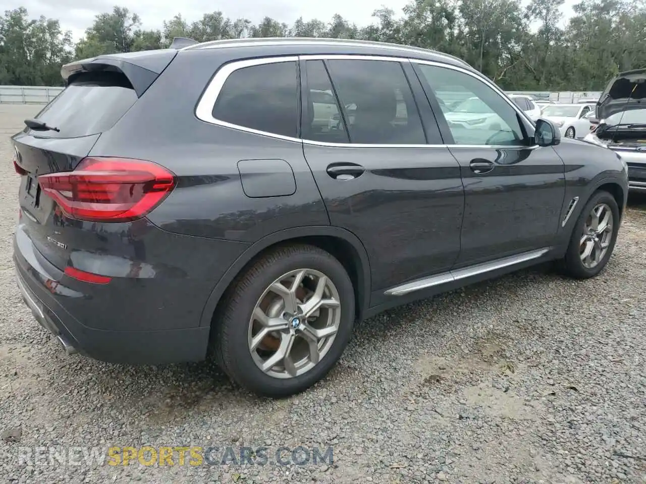 3 Photograph of a damaged car 5UXTY5C01L9D66579 BMW X3 2020