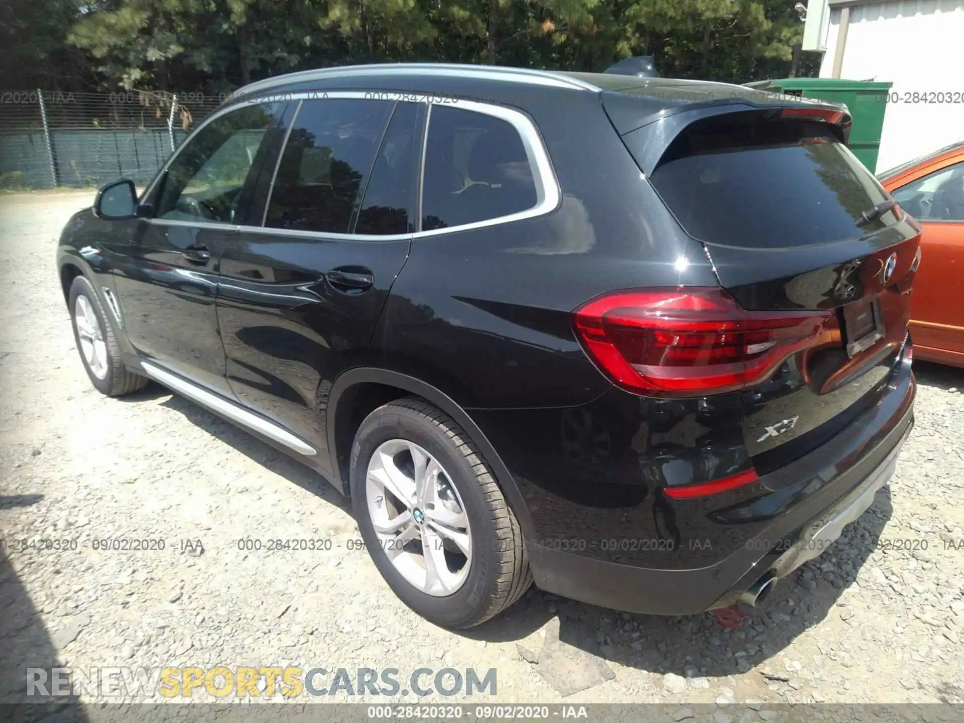 3 Photograph of a damaged car 5UXTY5C01LLT36918 BMW X3 2020