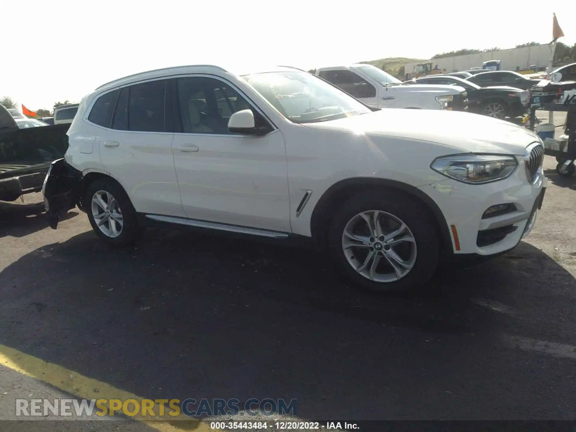 1 Photograph of a damaged car 5UXTY5C02L9B04411 BMW X3 2020