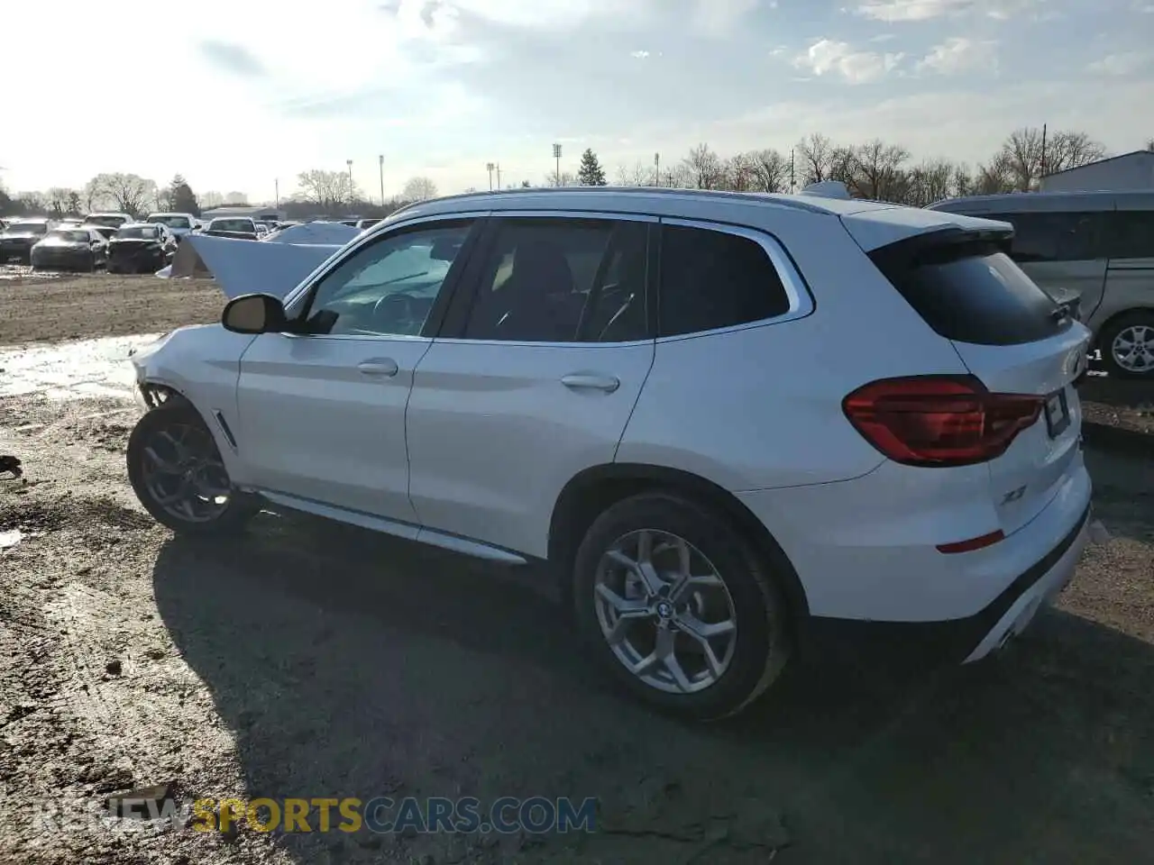 2 Photograph of a damaged car 5UXTY5C02L9B28420 BMW X3 2020