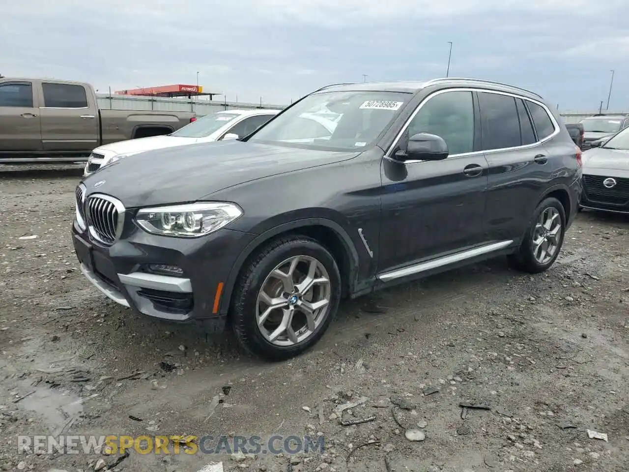 1 Photograph of a damaged car 5UXTY5C02L9B72191 BMW X3 2020