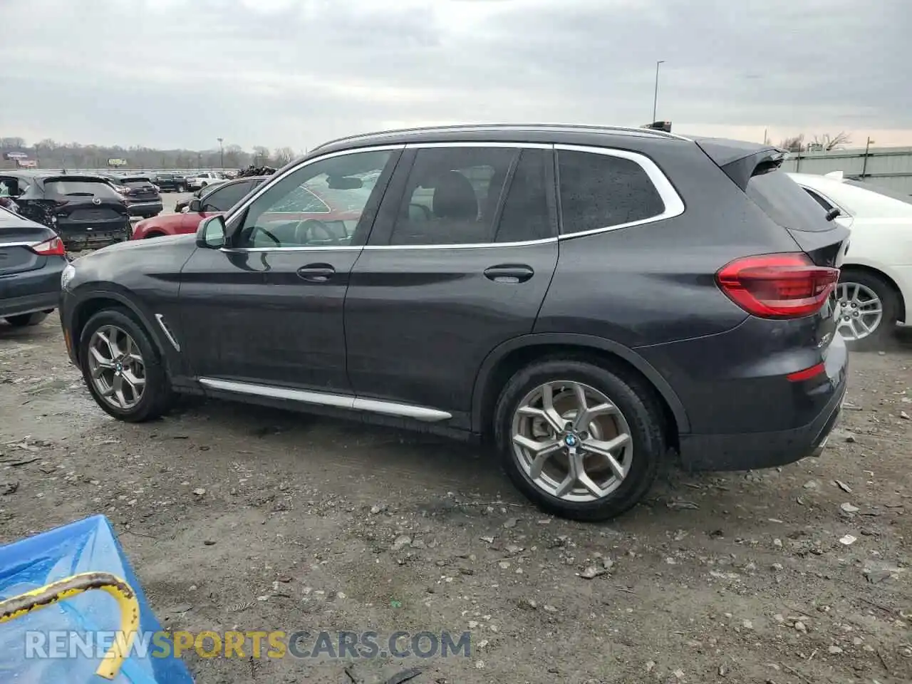 2 Photograph of a damaged car 5UXTY5C02L9B72191 BMW X3 2020