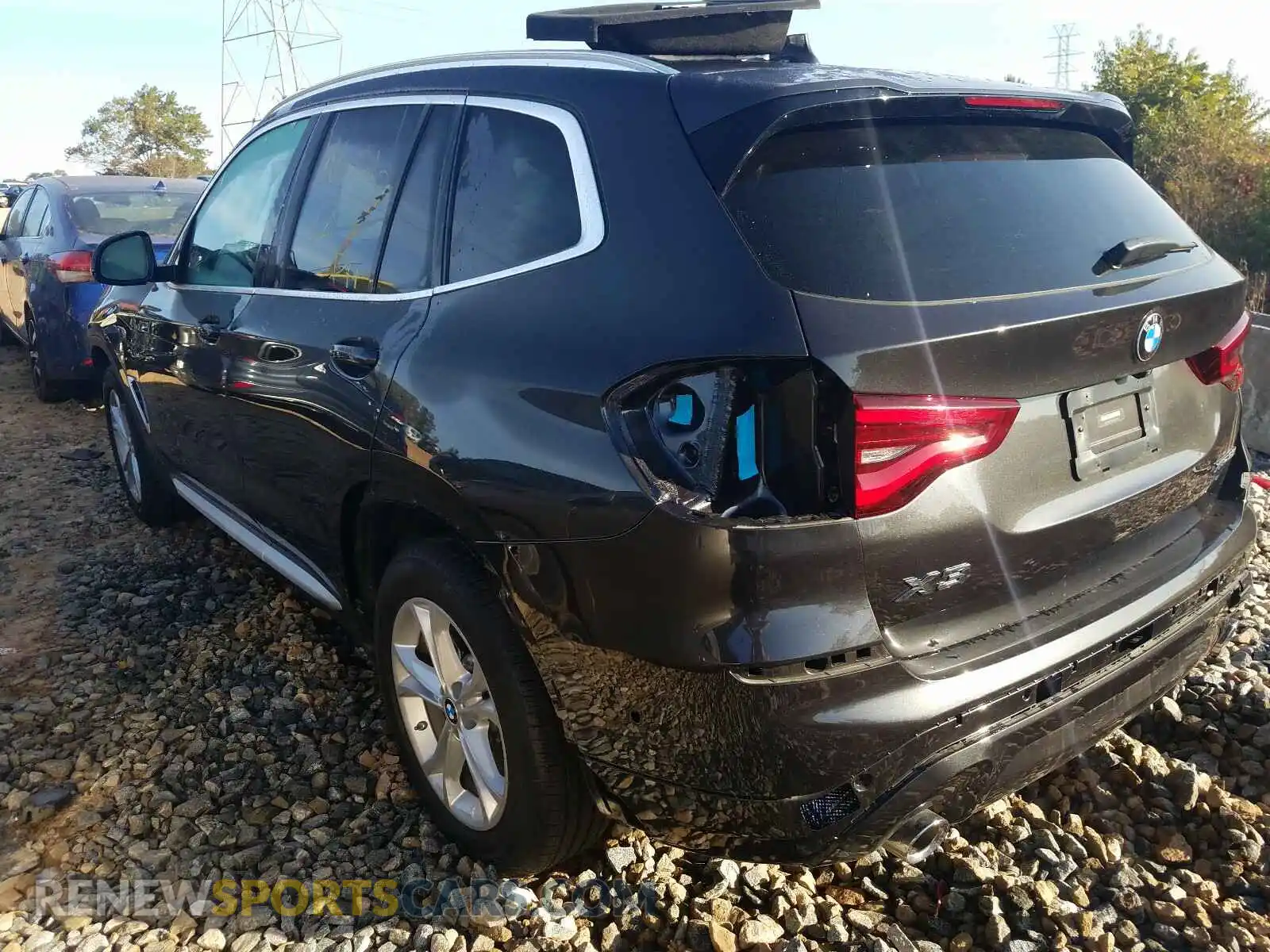 3 Photograph of a damaged car 5UXTY5C02L9C62764 BMW X3 2020