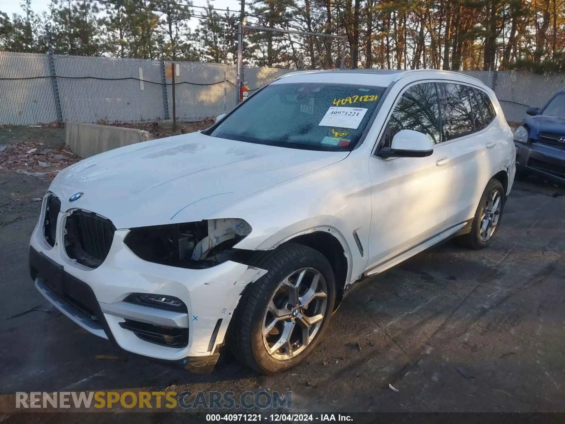 2 Photograph of a damaged car 5UXTY5C02L9D36698 BMW X3 2020