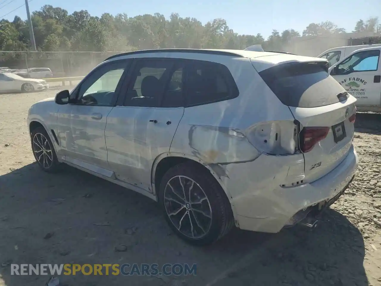 2 Photograph of a damaged car 5UXTY5C02L9D50181 BMW X3 2020