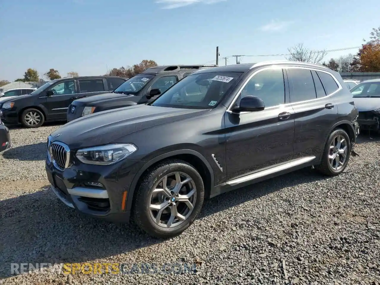 1 Photograph of a damaged car 5UXTY5C02LLT35230 BMW X3 2020