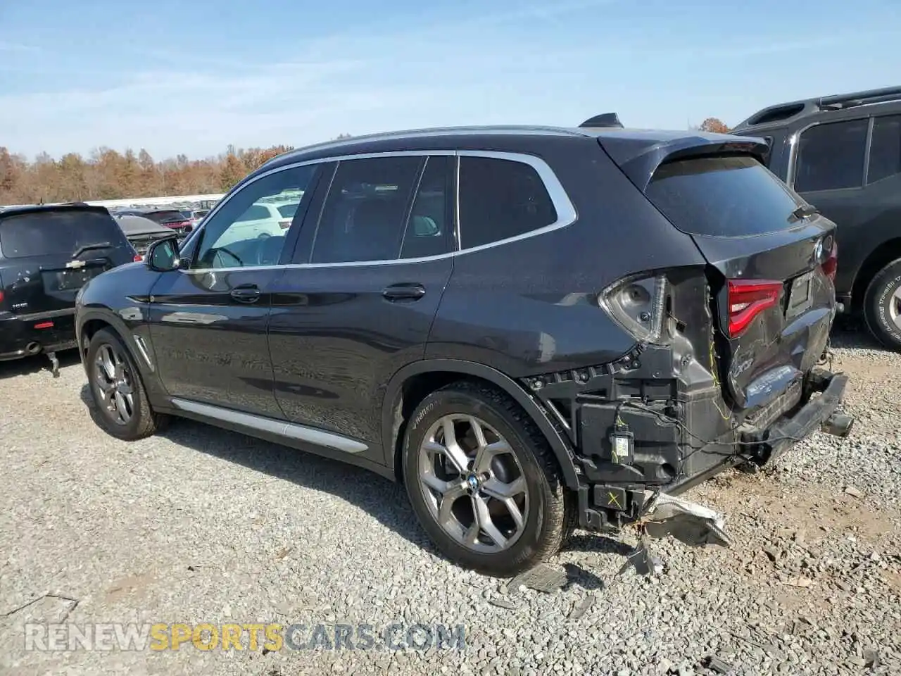 2 Photograph of a damaged car 5UXTY5C02LLT35230 BMW X3 2020