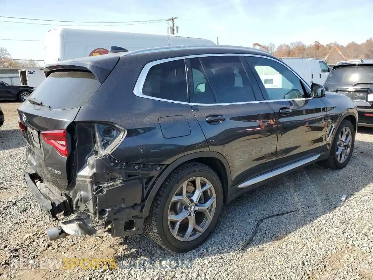 3 Photograph of a damaged car 5UXTY5C02LLT35230 BMW X3 2020